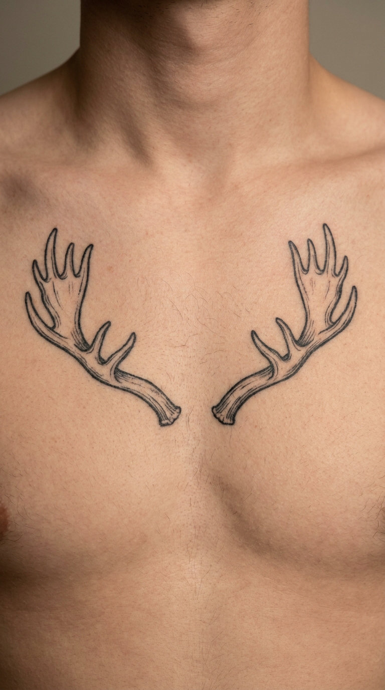 Moose Antlers as a Matching Symbol