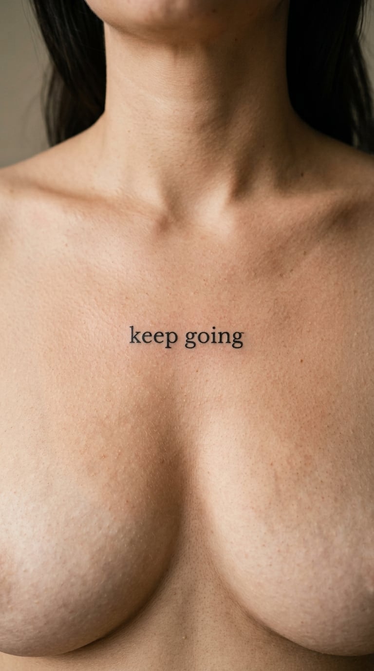 Minimal "Keep Going" on the Sternum