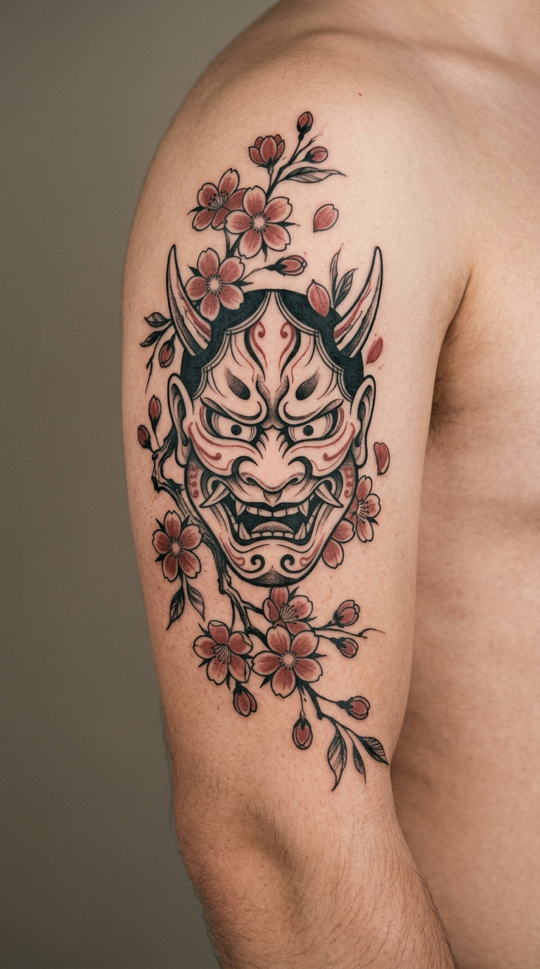 Wano-Inspired Mask Fragment