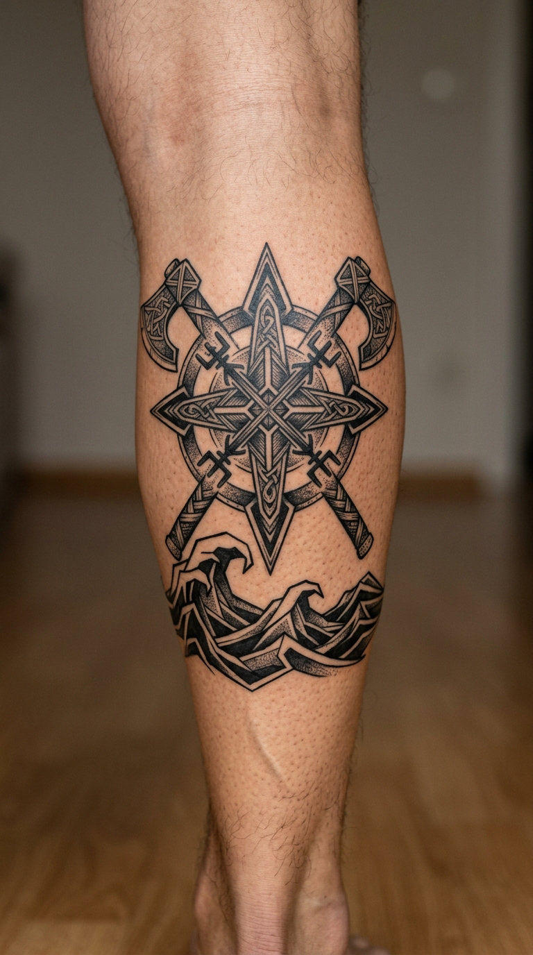 Elbaf-Style Viking Compass