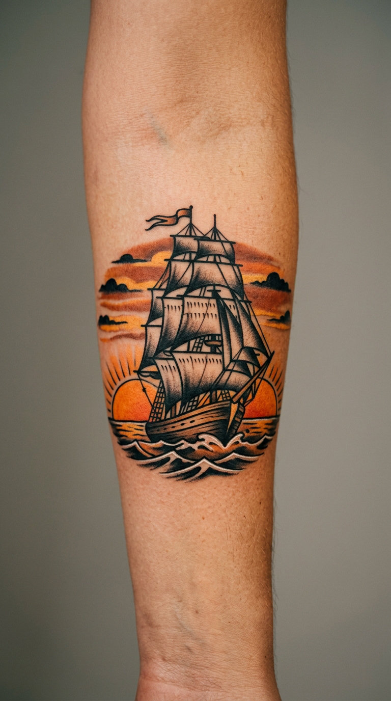 Sunset Voyage Patch