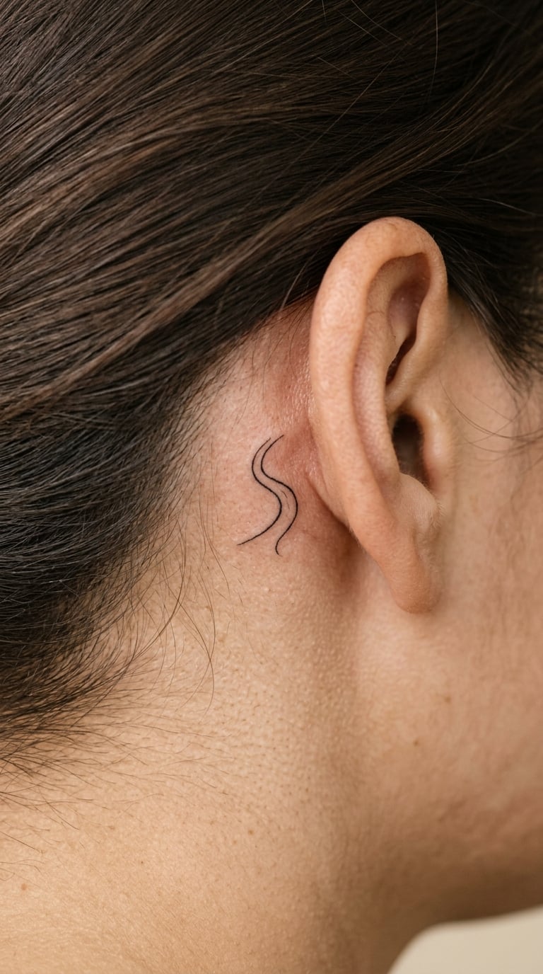 Small River Bend Behind the Ear