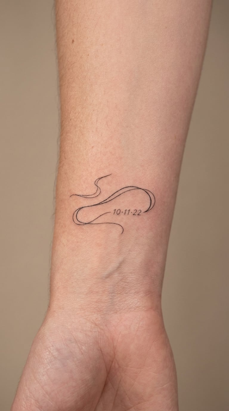 River Encircling a Date