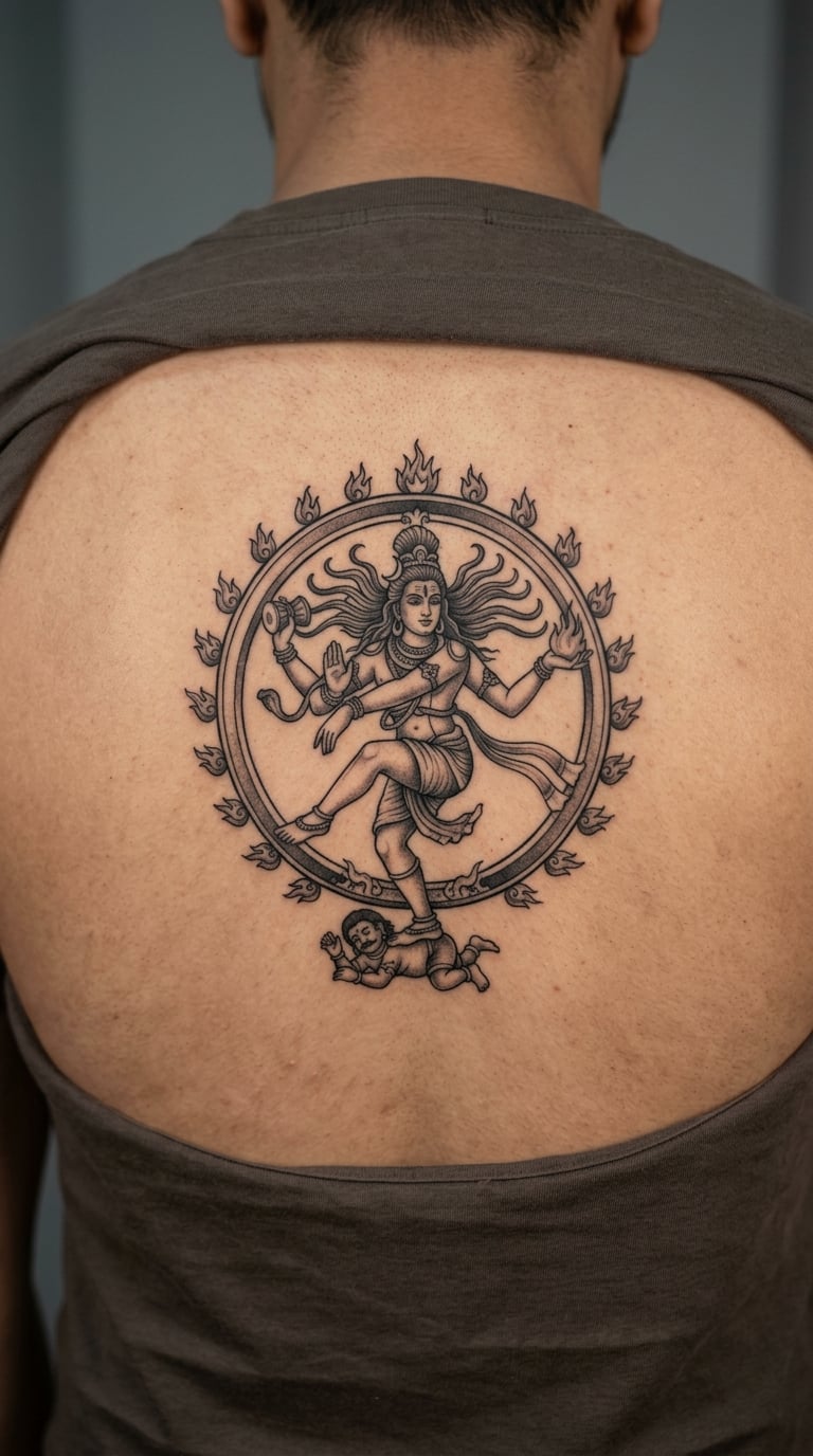 Nataraja Dancing Shiva Illustration