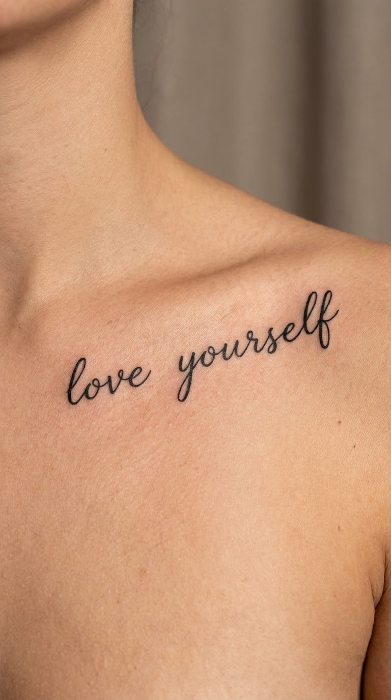 Flowing Self-Love in Script