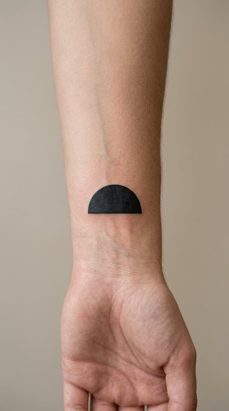Open Semicircle on the Wrist