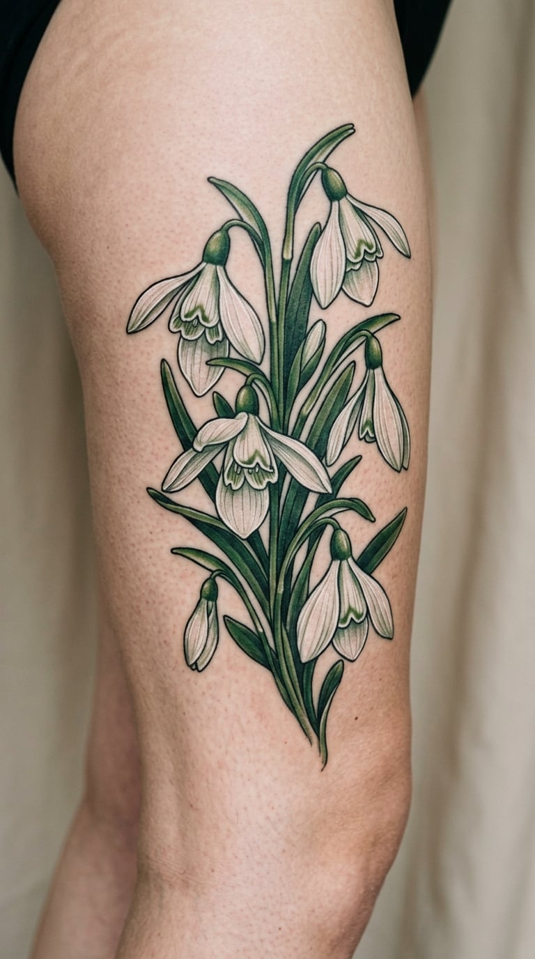 Large Snowdrop Floral Design