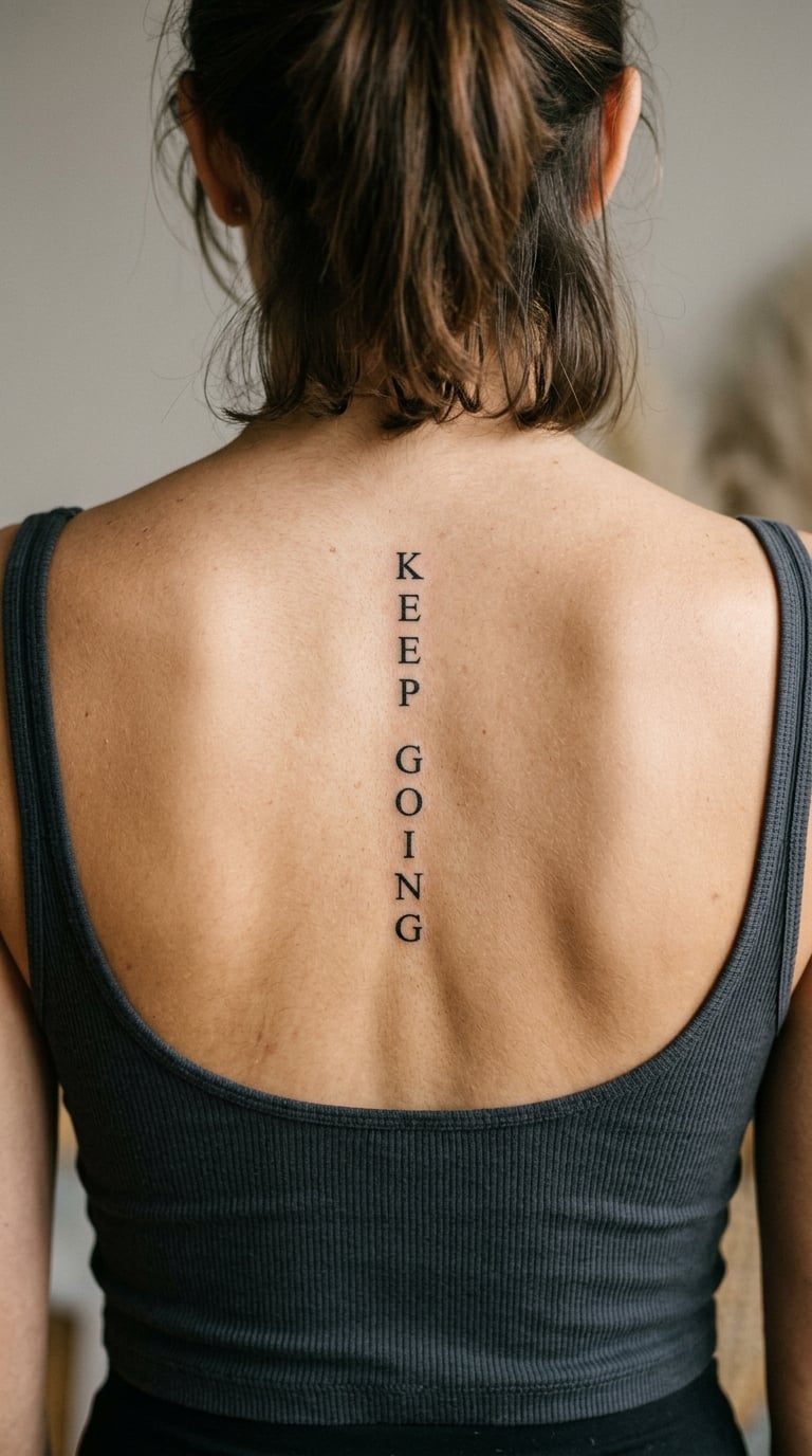 "Keep Going" in Minimalist Block Type