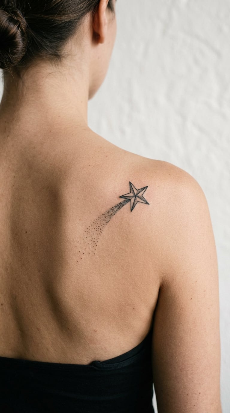 Dotwork Shooting Star