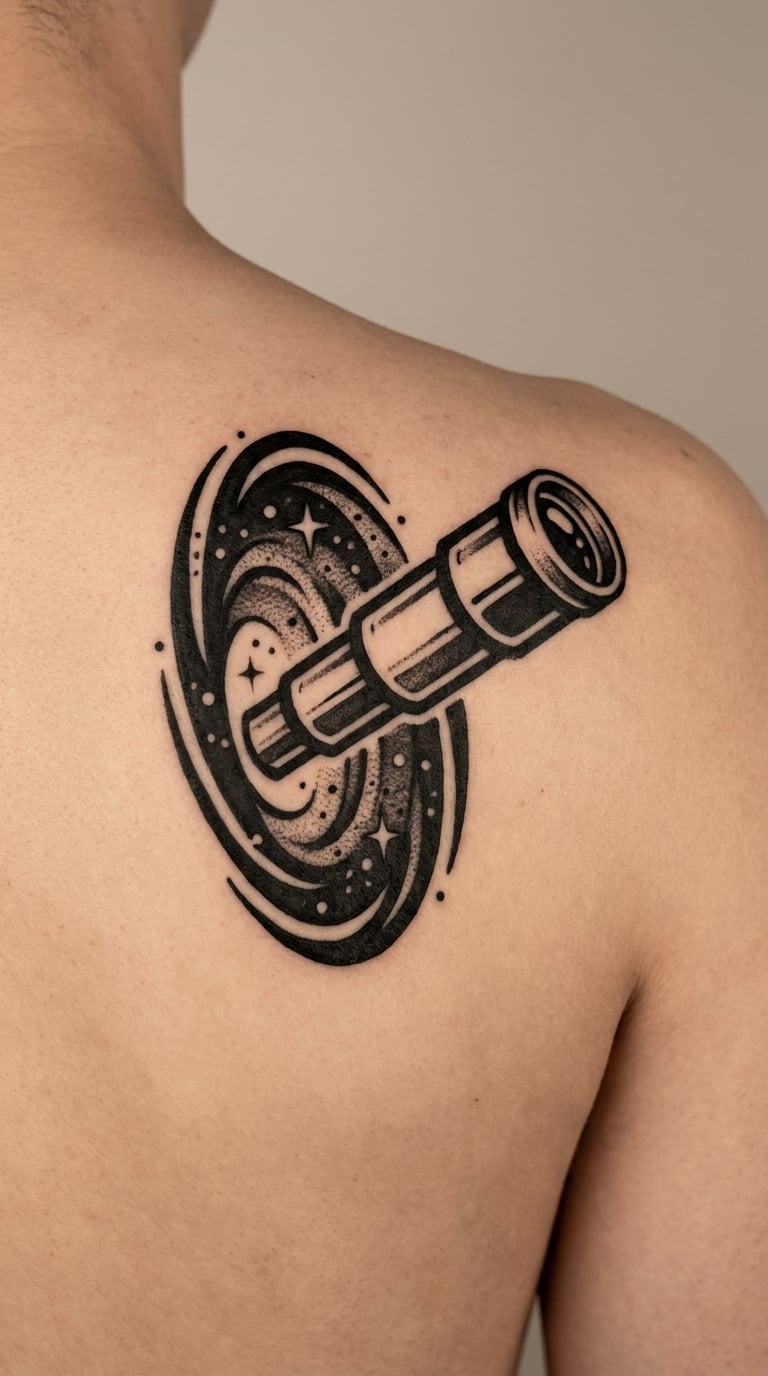 Blackwork Portal Telescope