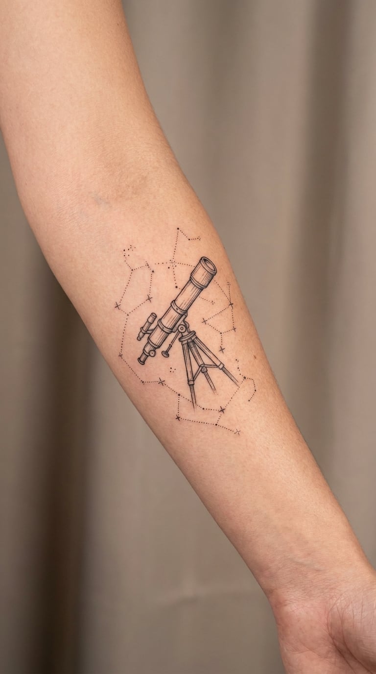 Constellation Map Sleeve Detail
