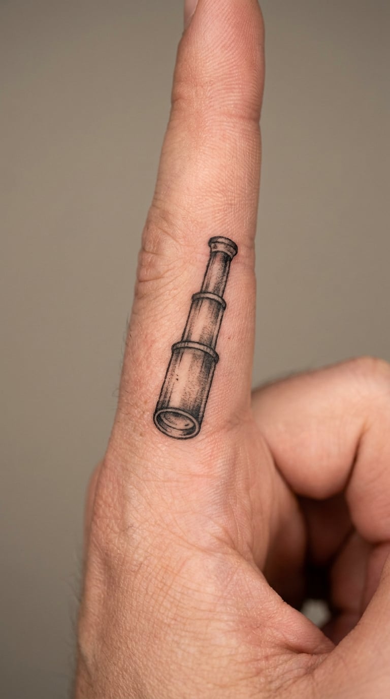 Hand-Held Antique Spyglass