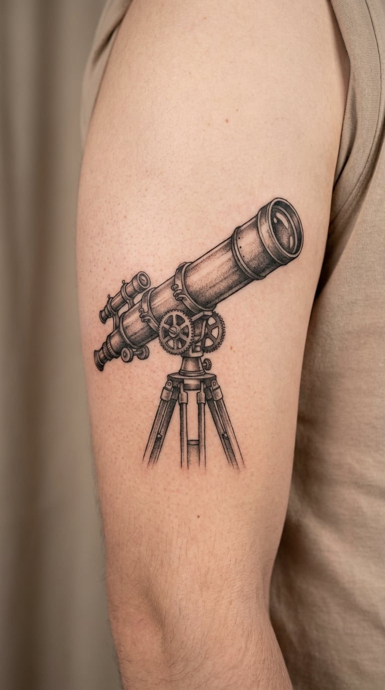 Vintage Refractor Telescope