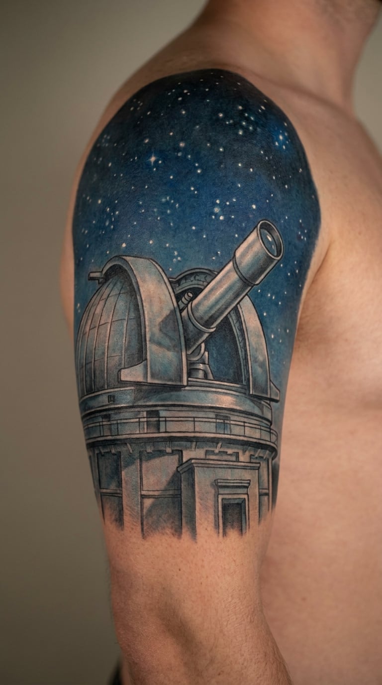 Large Realistic Observatory Scene