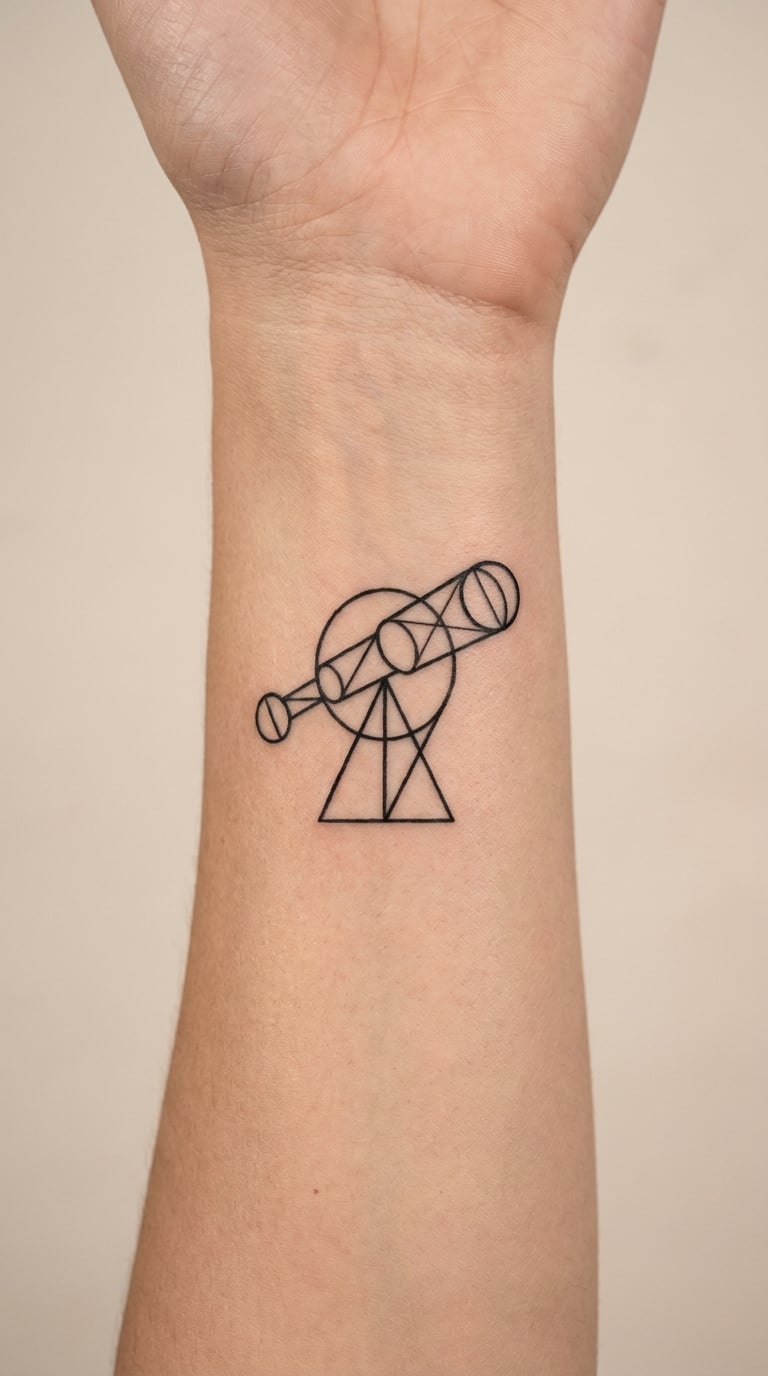 Minimalist Geometric Telescope