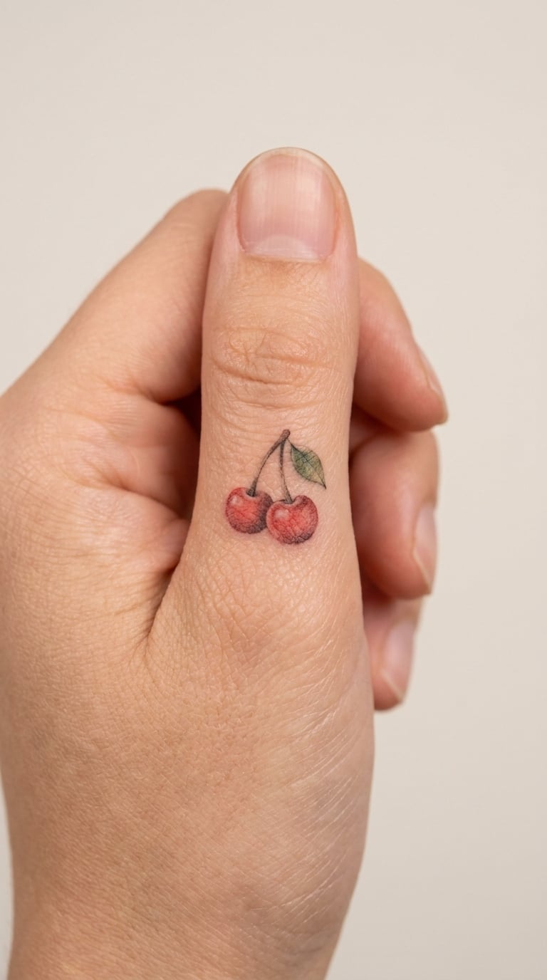 Two-Cherry Micro-Realism Design