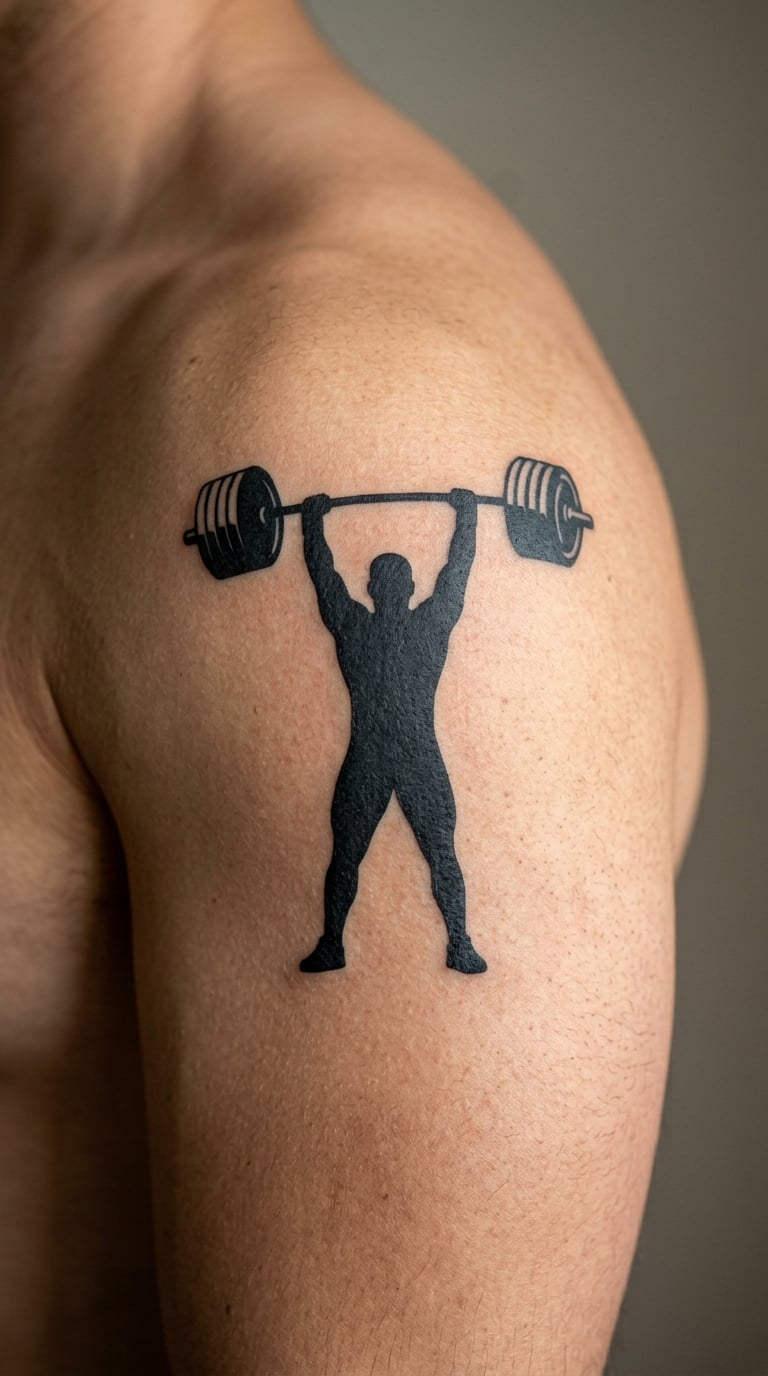 Powerlifter Silhouette