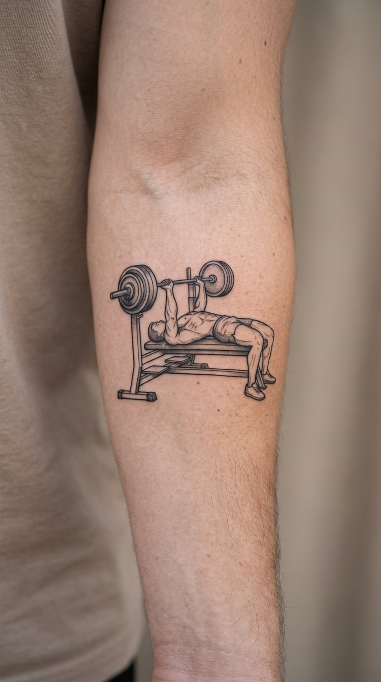Bench Press Icon