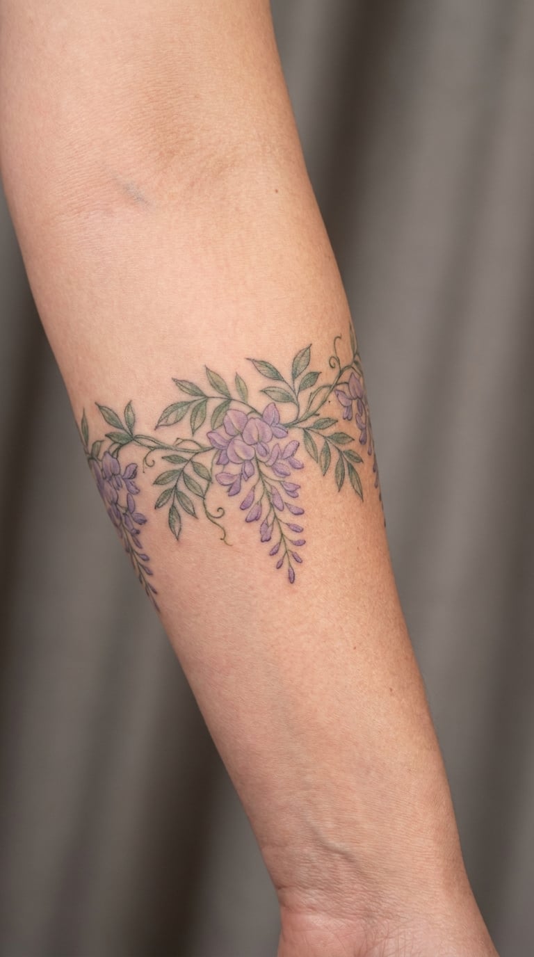 Forearm Wisteria Garland