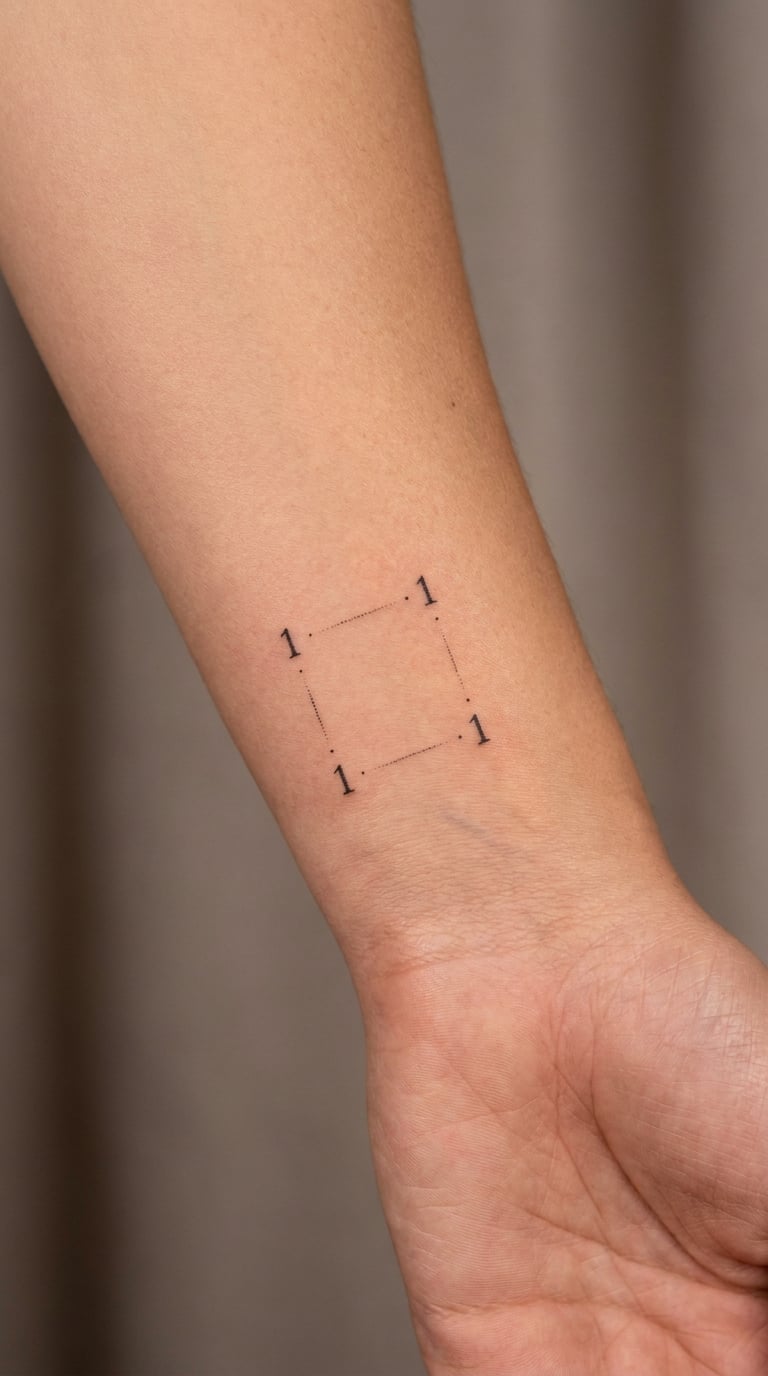 Square-Dot 1111 Grid