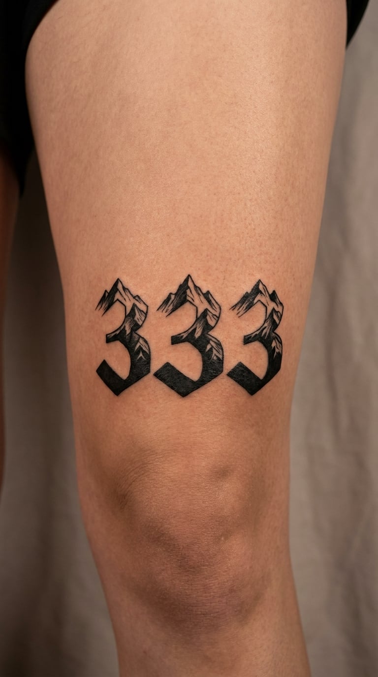 333 as a Mountain Range