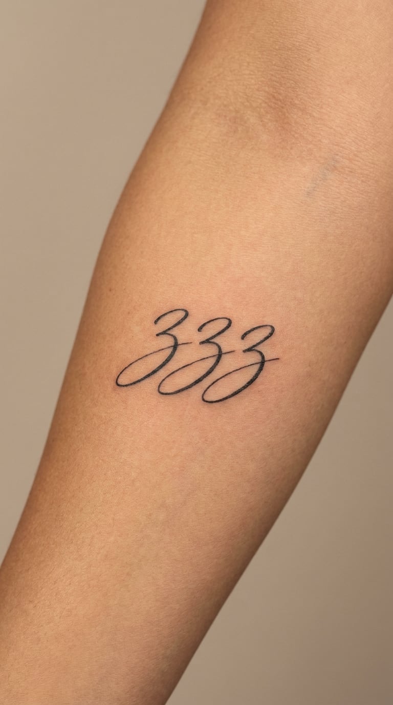 333 Written Like a Signature