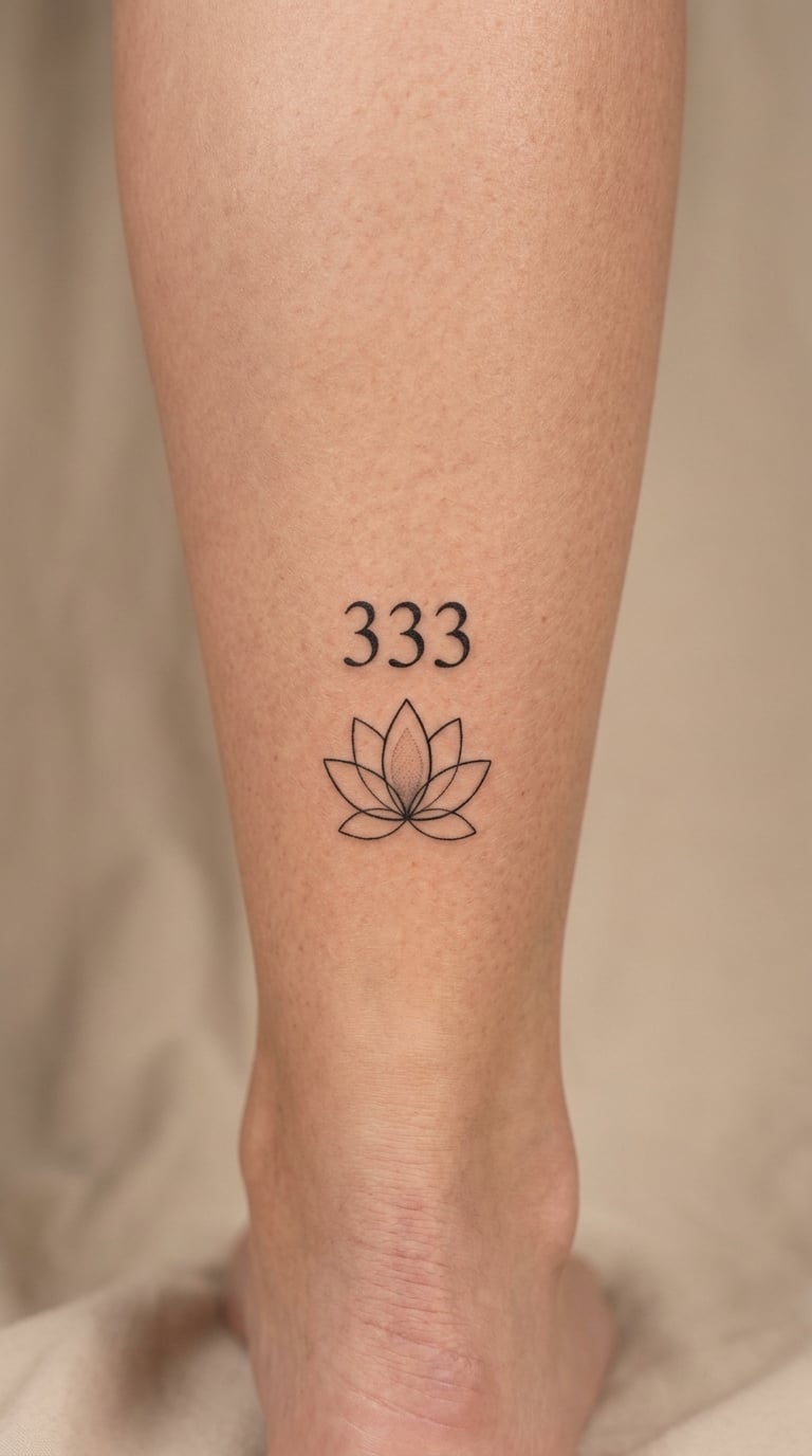 333 With Lotus Petals