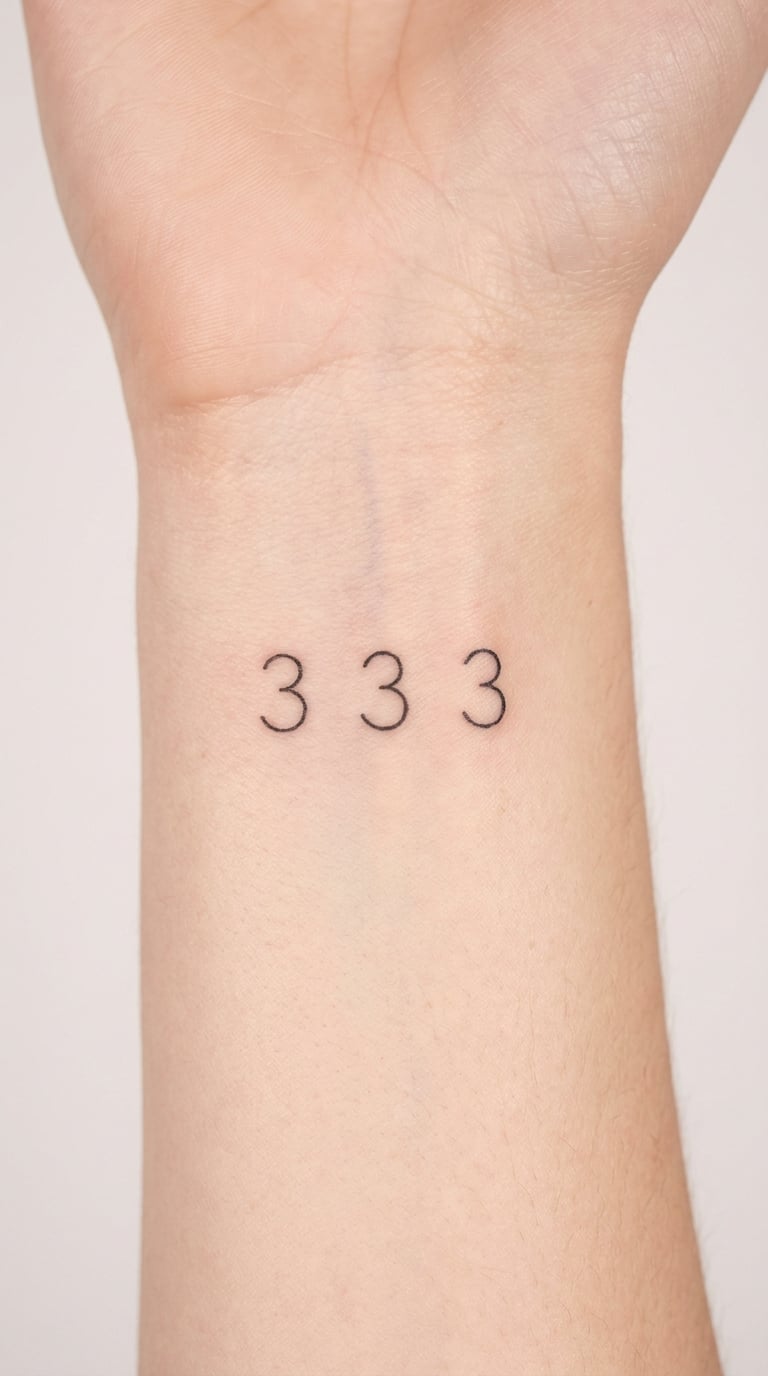 Fine-Line 333 on the Wrist
