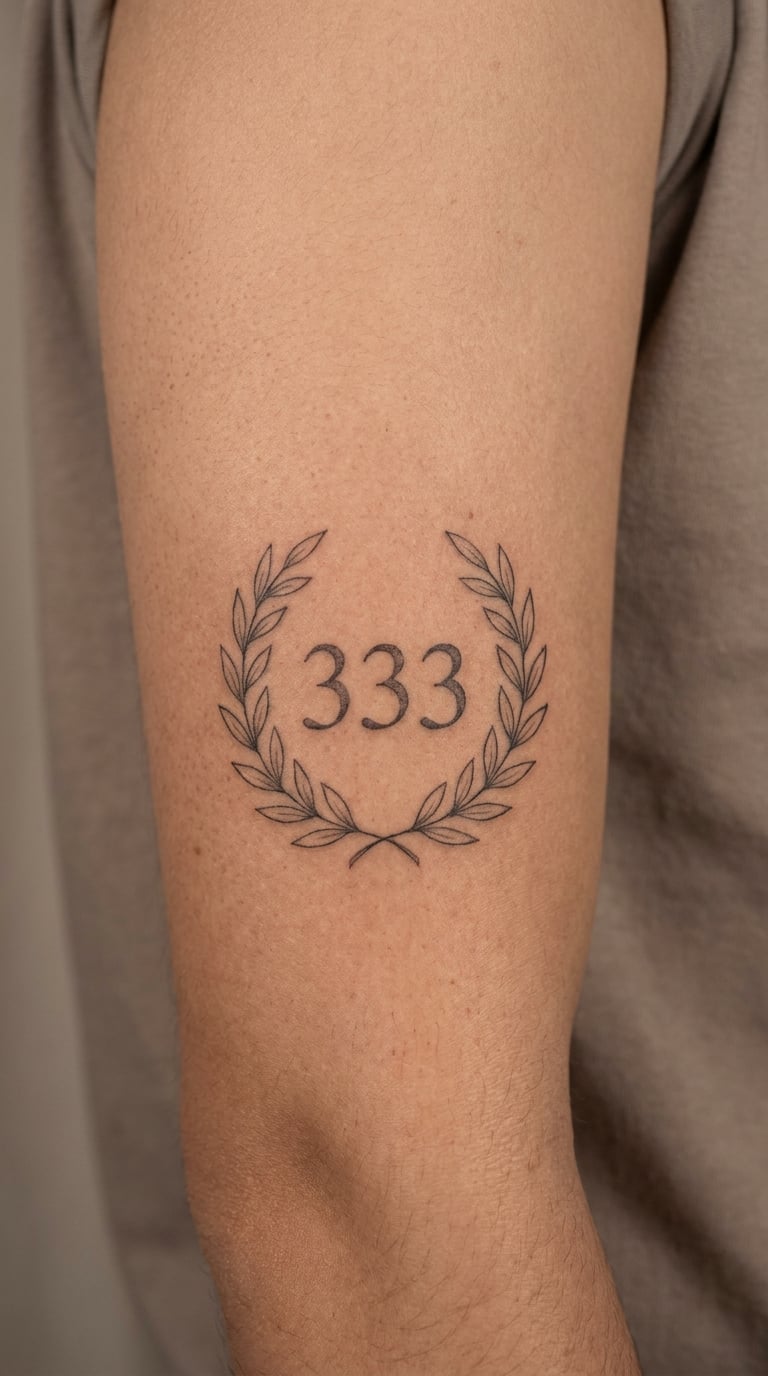 333 Surrounded by a Laurel
