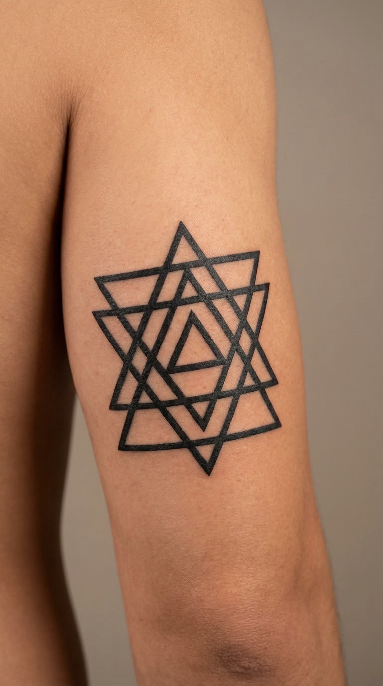 Geometric Abstract Triangles