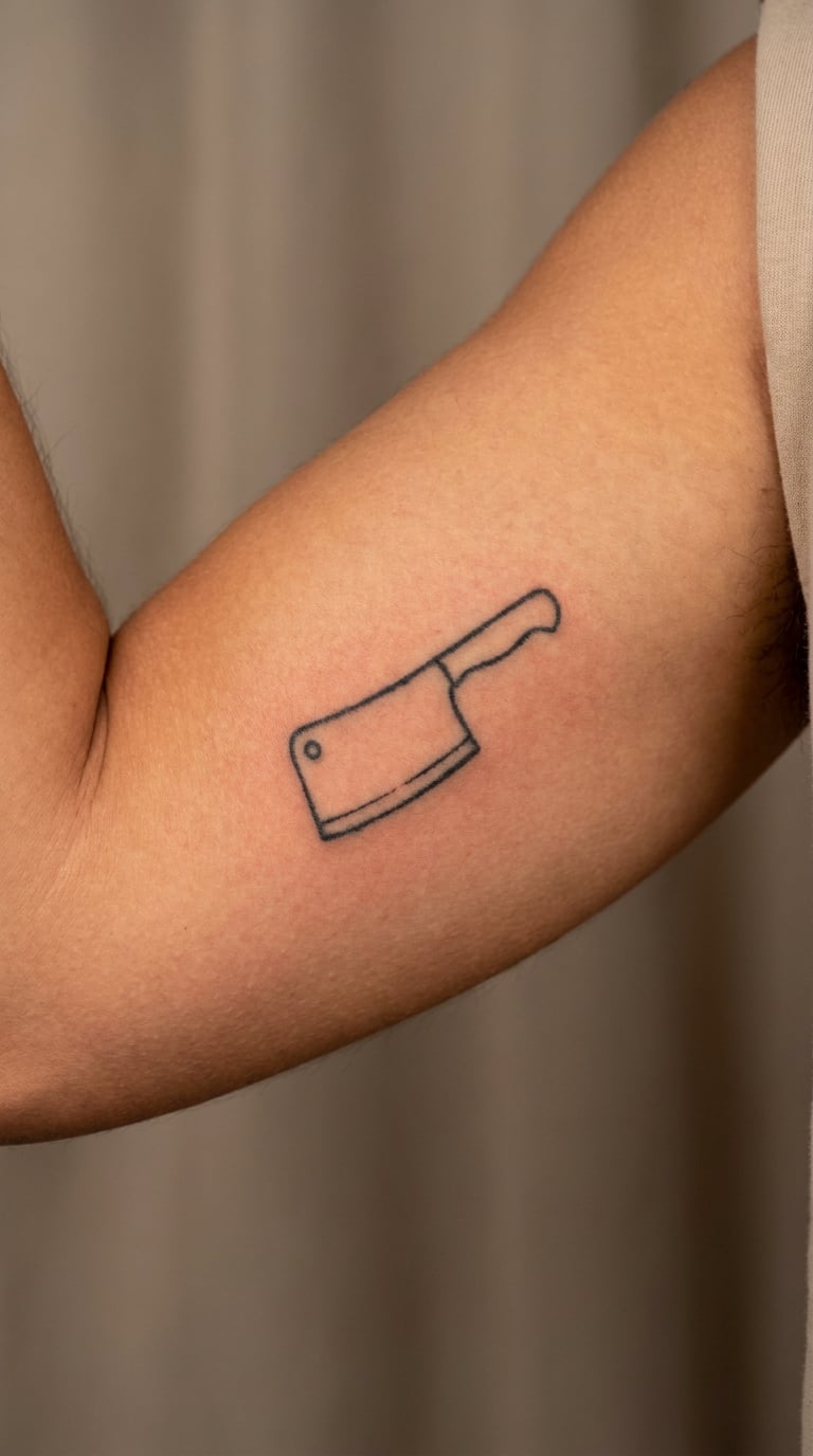 Minimal Cleaver Icon