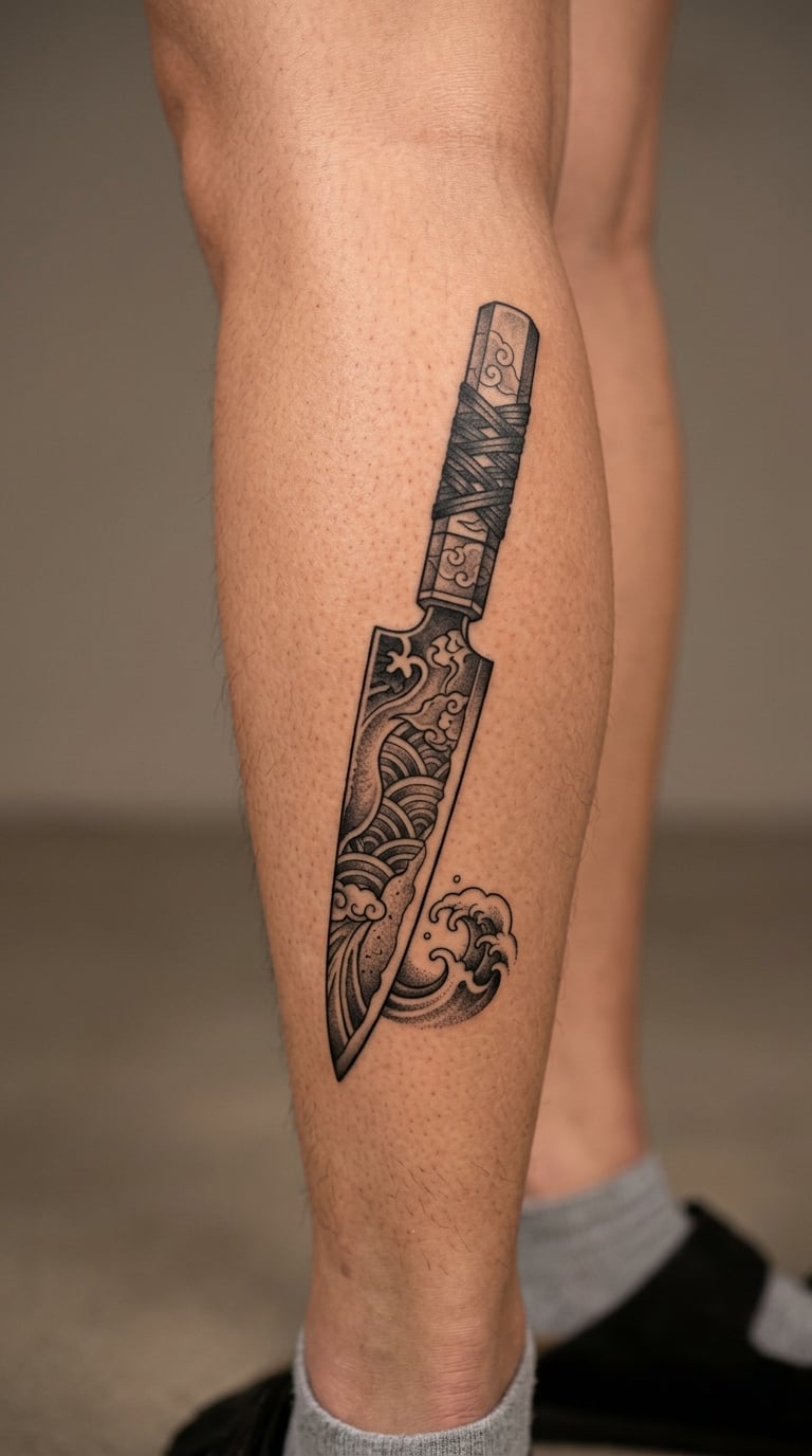 Japanese-Inspired Chef Knife Design