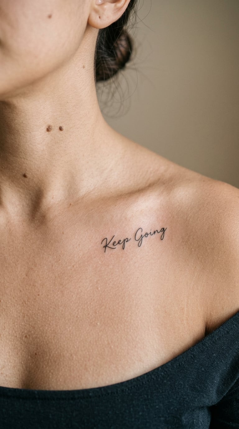 Keep Going in Tiny Script