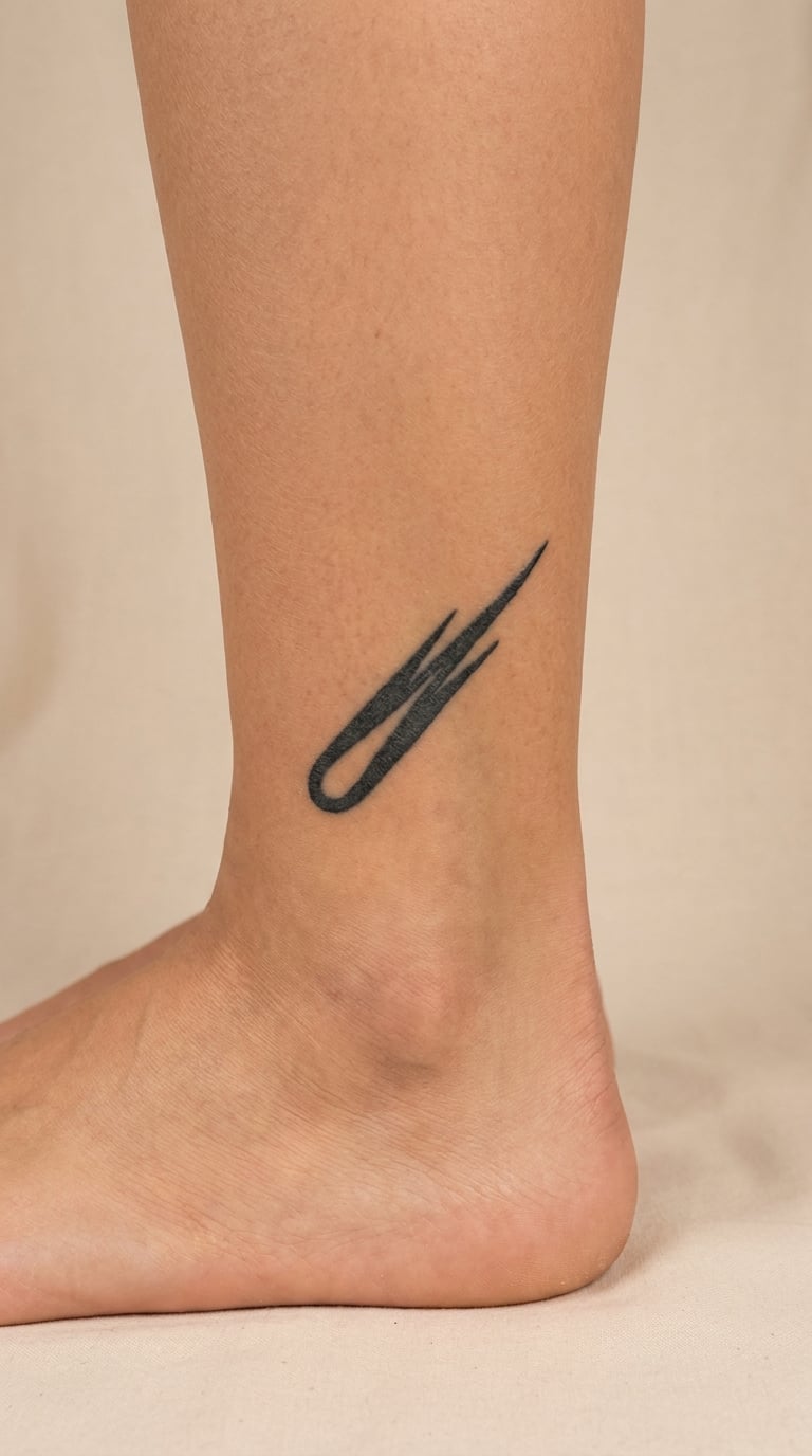 Minimal Comet with Two Tails