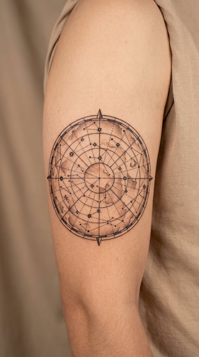 Antique Map of the Southern Sky