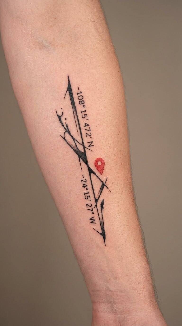 Red Ink Location Coordinates