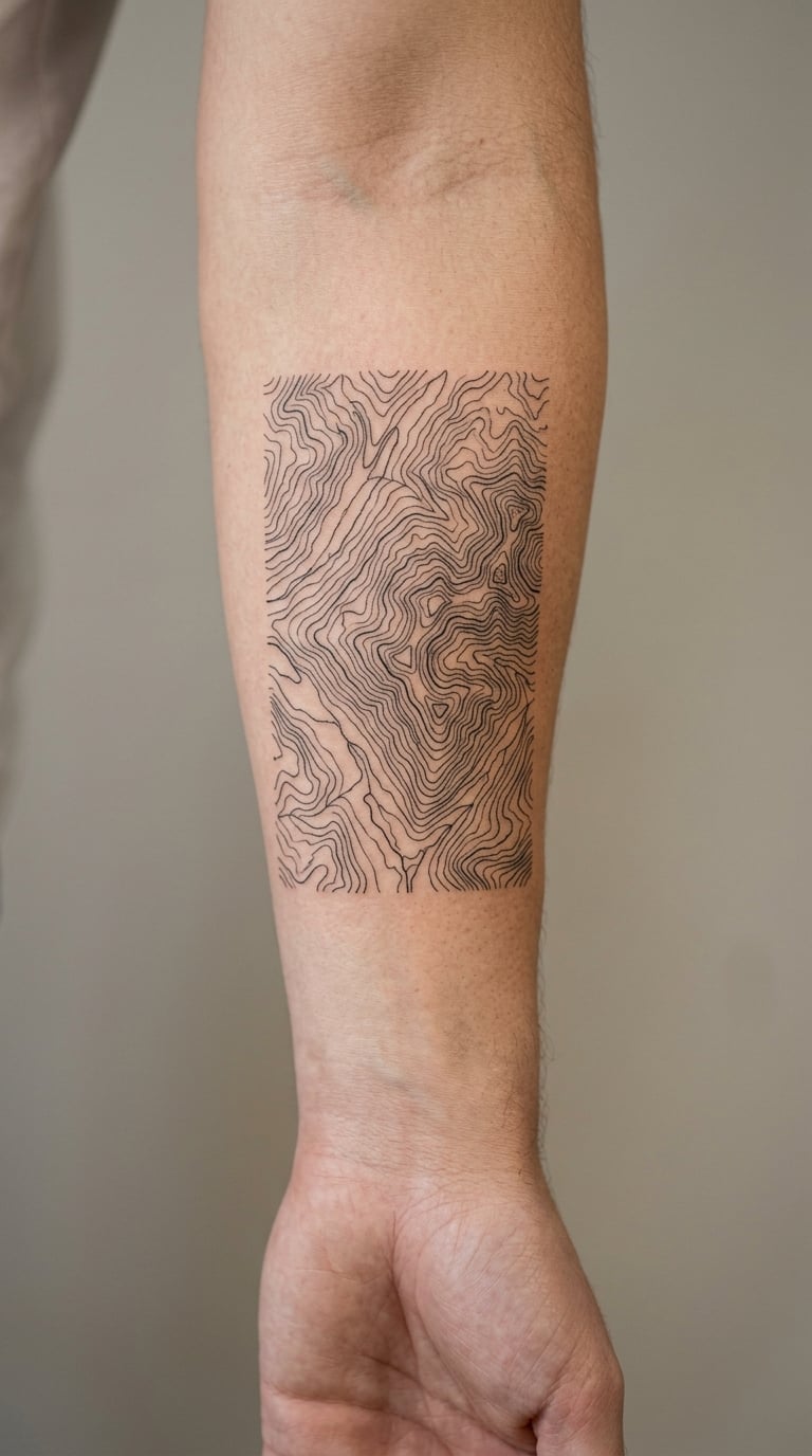 Topographic Contour Map