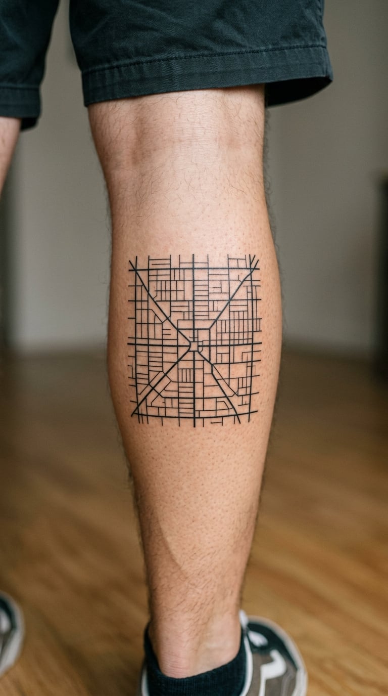 City Grid Map