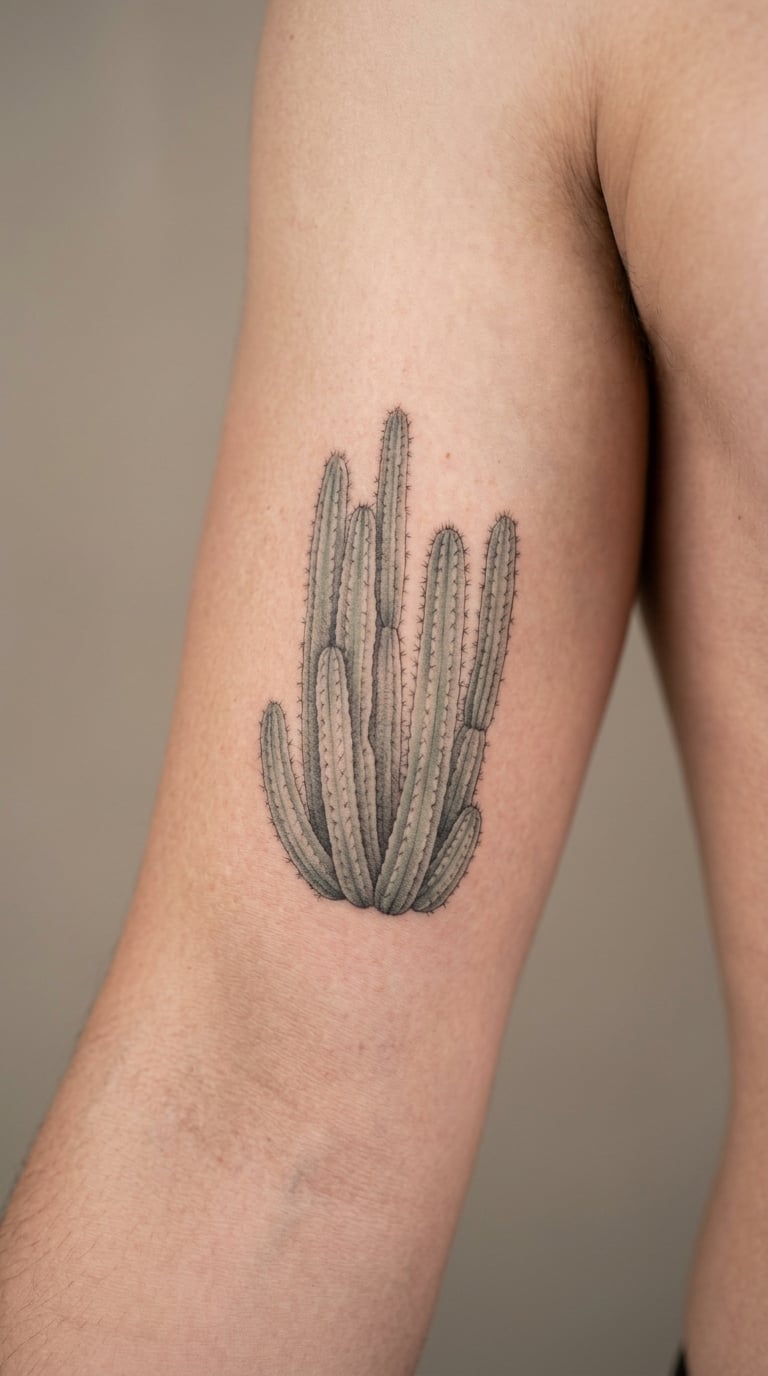 Micro-Realism Organ Pipe Cactus
