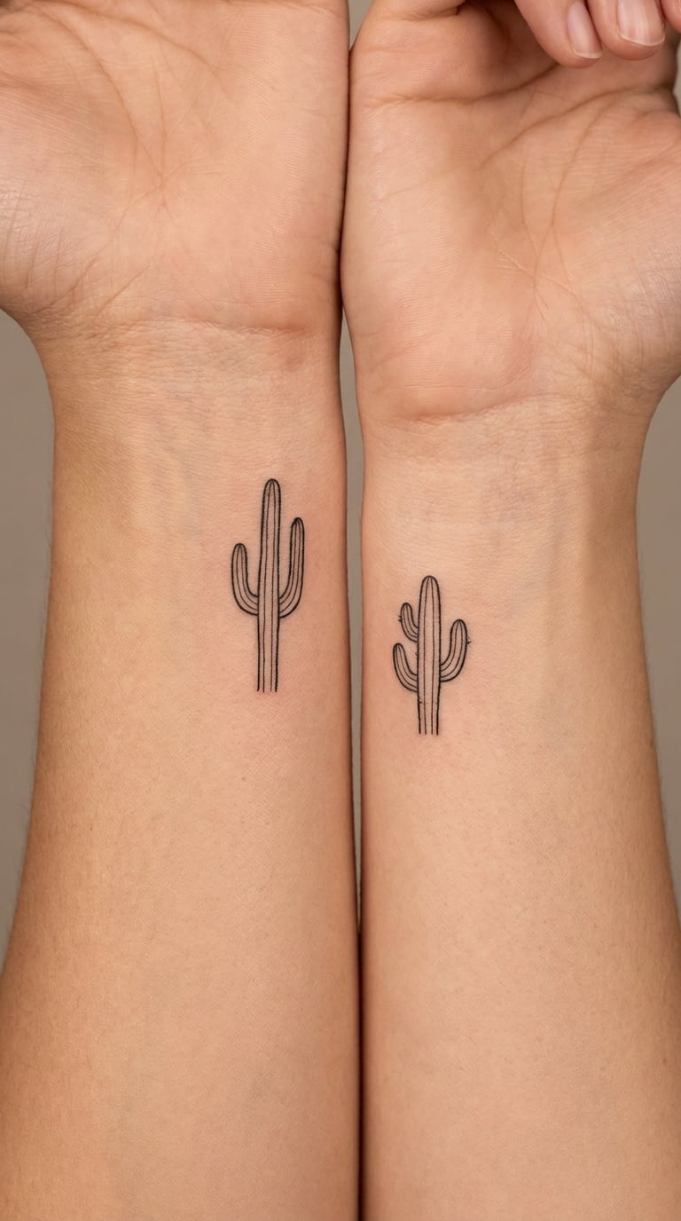 Two-Saguaro Matching Pair