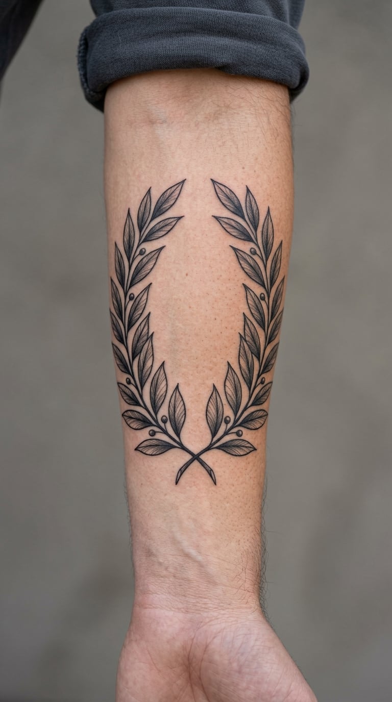 Botanical Laurel Wrap