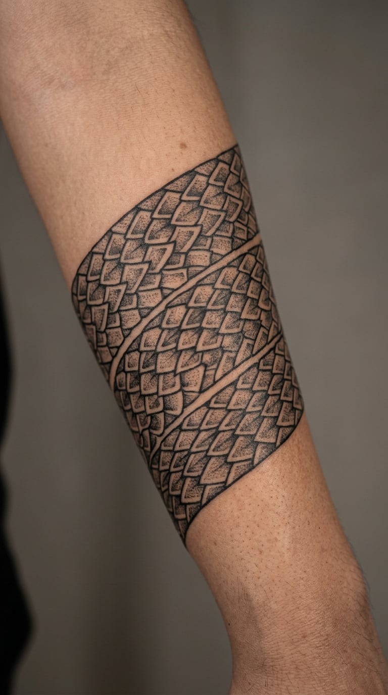Snake Scale Pattern Wrap