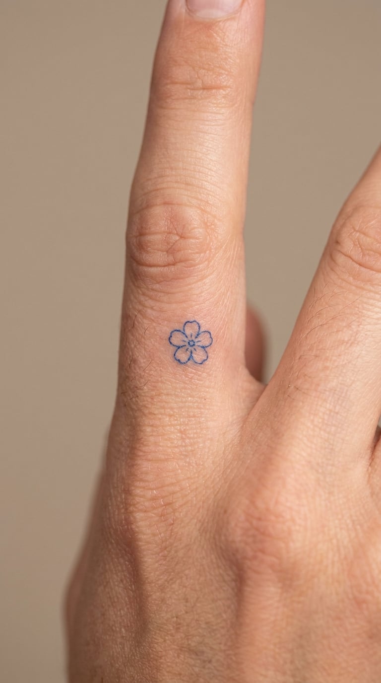 Tiny Finger Forget-Me-Not