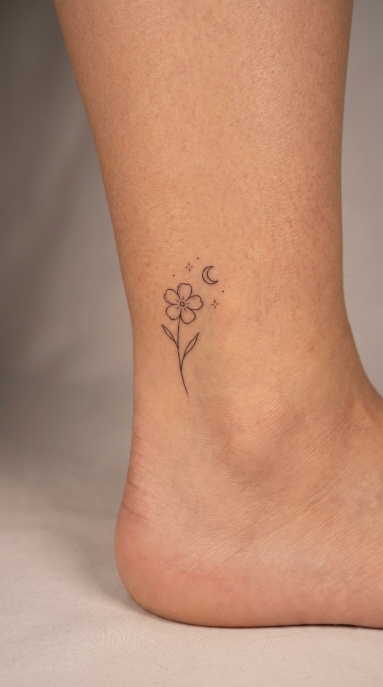 Celestial Forget-Me-Not Design