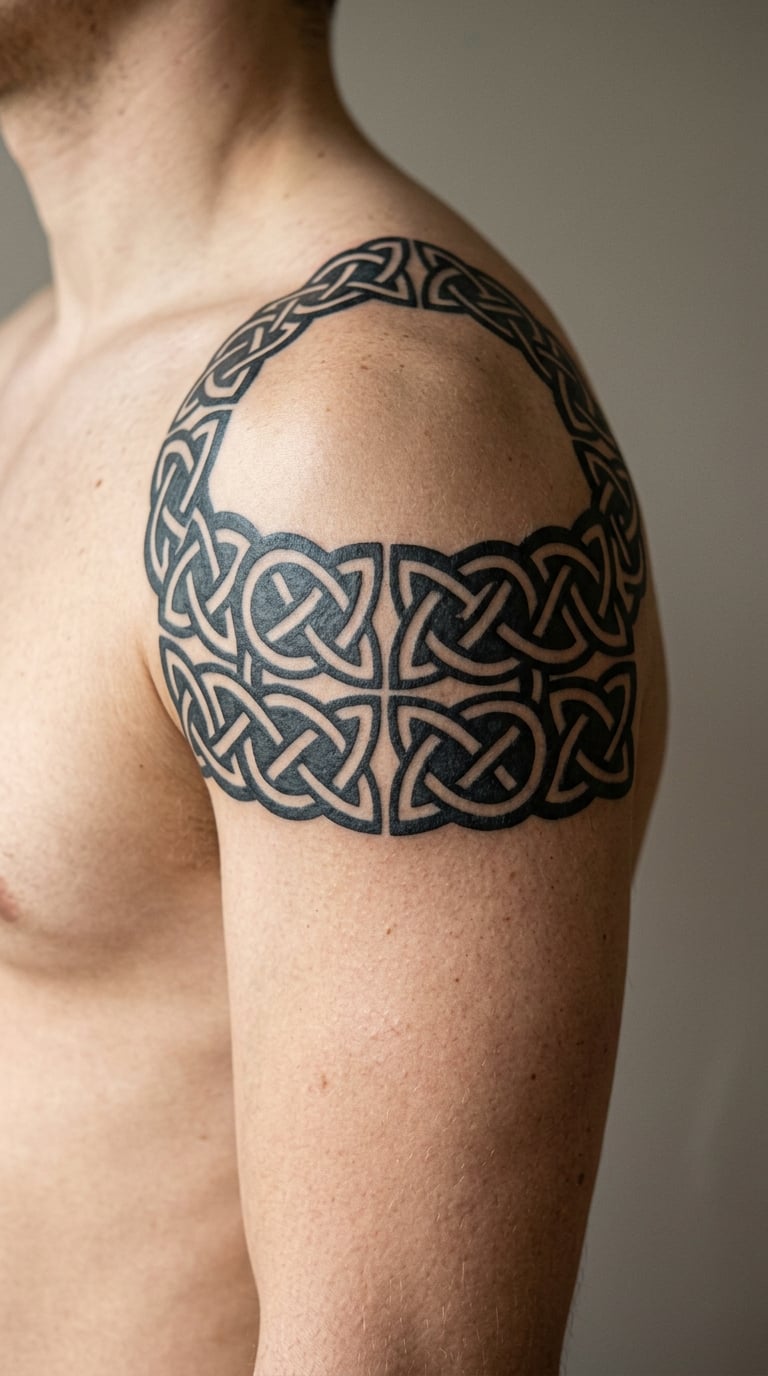 Interwoven Shoulder Band