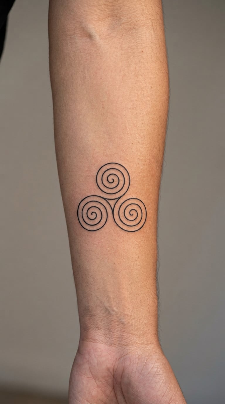 Triple Spiral Triskele
