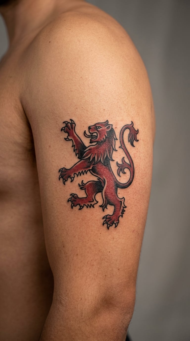Scottish Lion Rampant