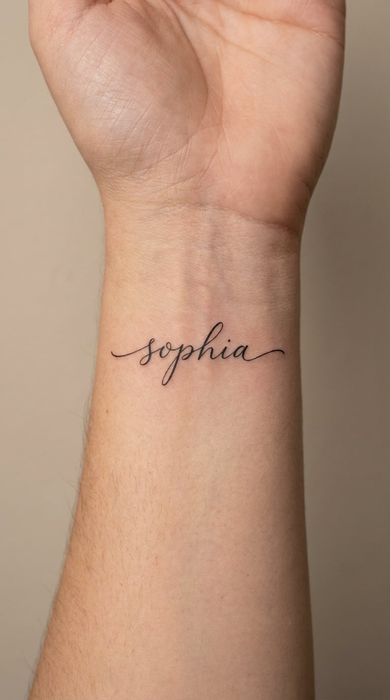 Sophia in Dainty Script