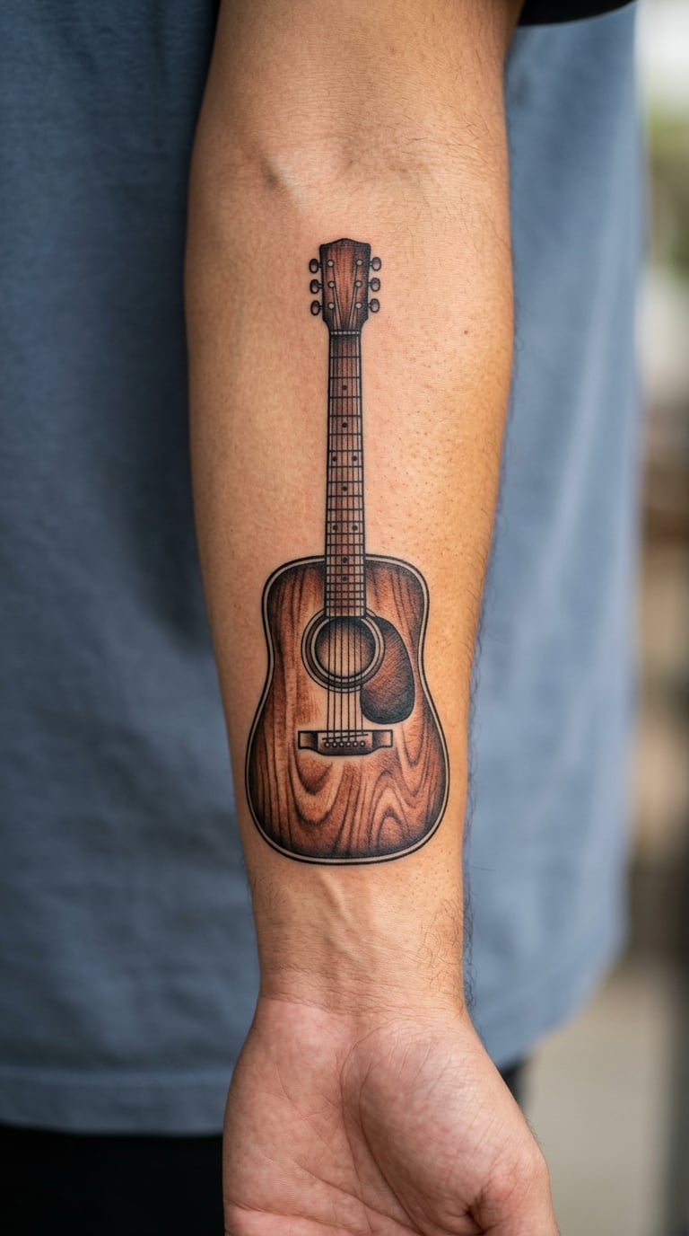 Traditional Rosewood Acoustic Guitar