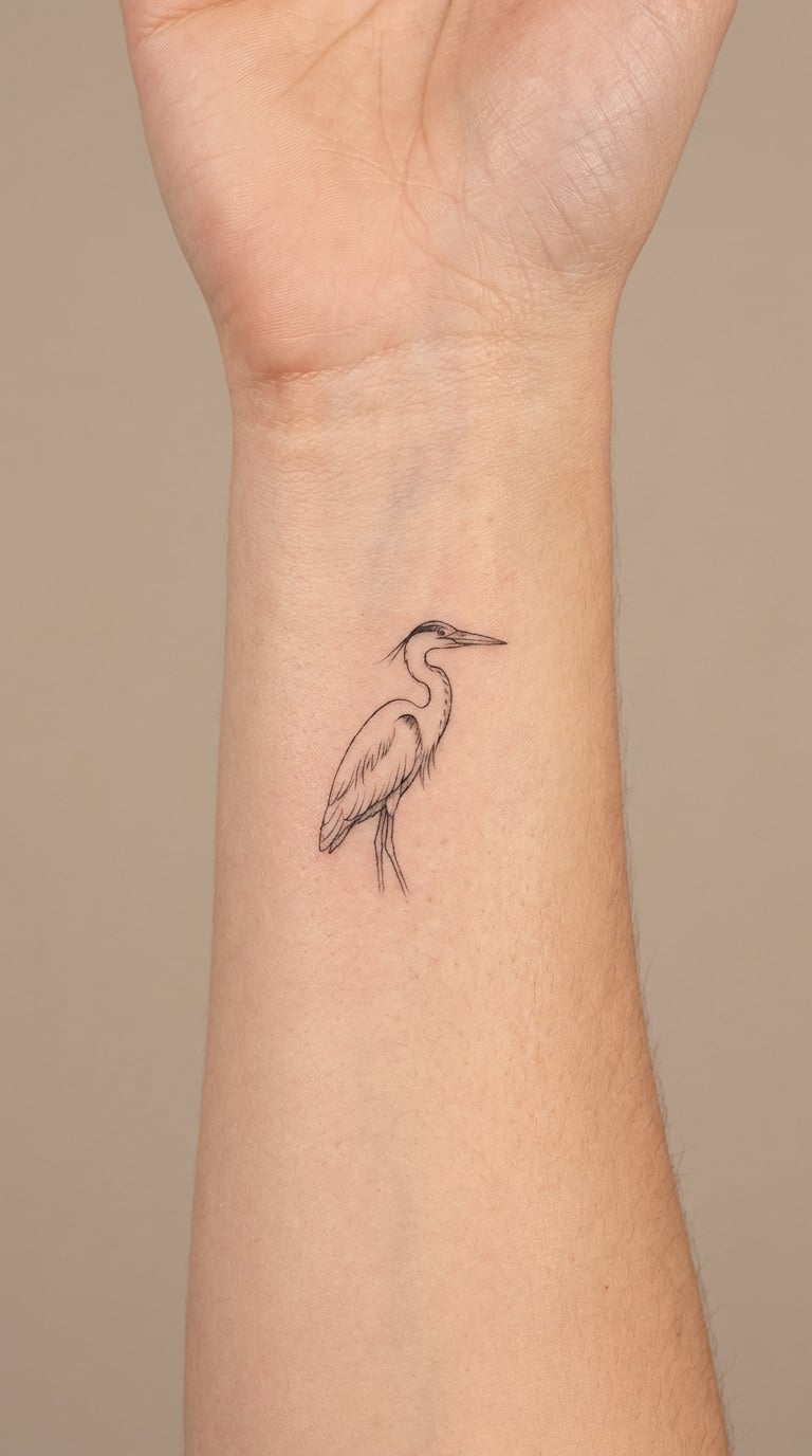 Heron on the Wrist